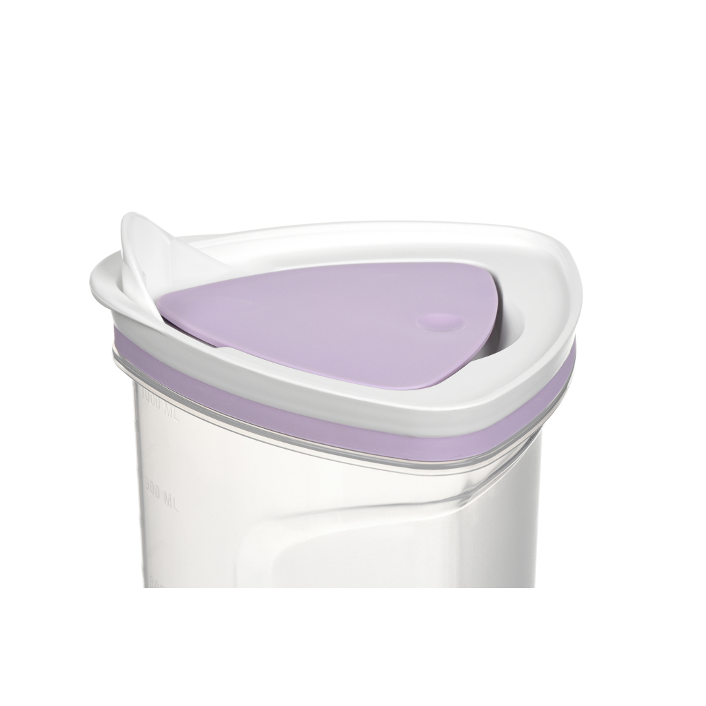 Харчовий контейнер Ardesto Fresh 1 л Purple (AR1510LP) - зображення 4