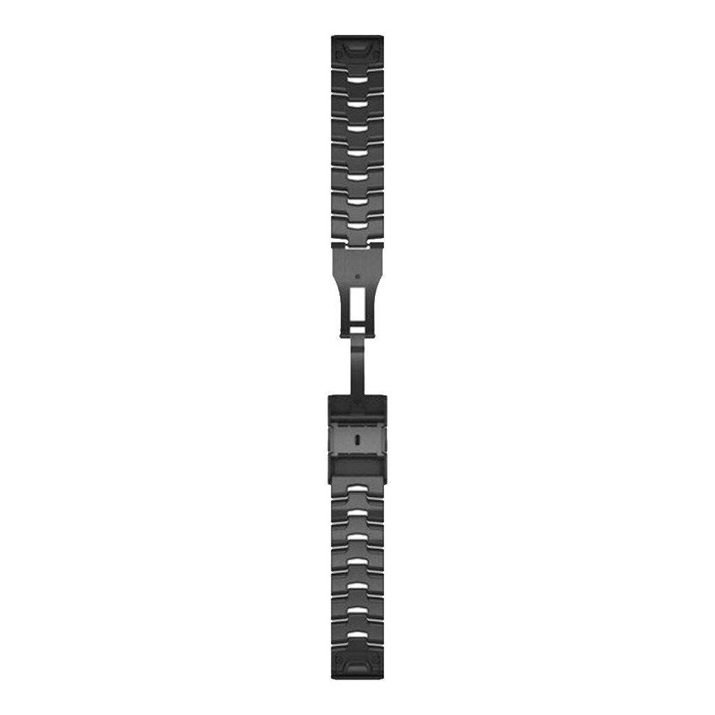 Ремінець до смарт-годинника Garmin fenix 6 22mm QuickFit Carbon Gray DLC Titanium (010-12863-09) - зображення 2