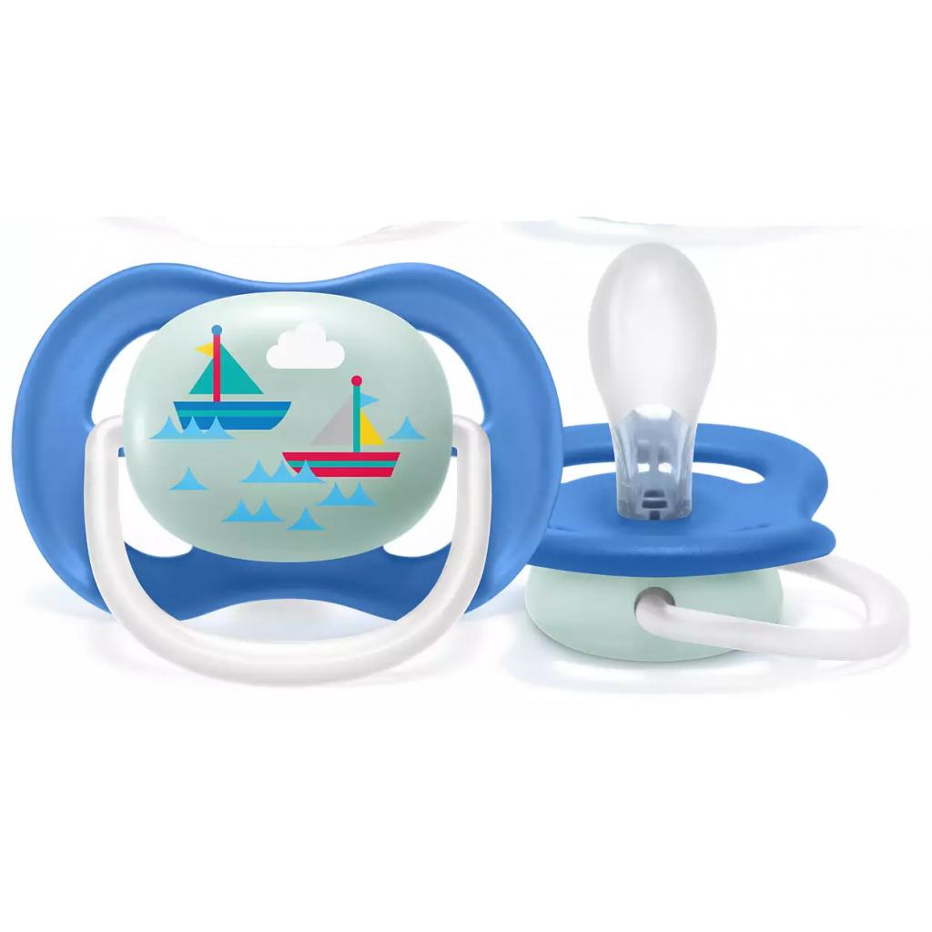 Пустушка Philips AVENT Ultra Air I love… для хлопчиків 6-18 міс (SCF080/03) - зображення 2