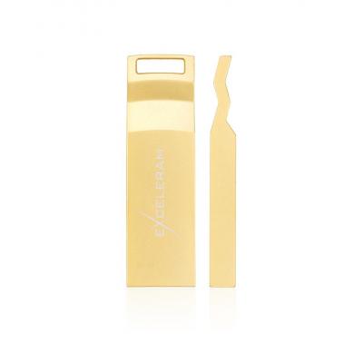 USB флеш накопичувач eXceleram 64GB U2 Series Gold USB 3.1 Gen 1 (EXP2U3U2G64) - зображення 4