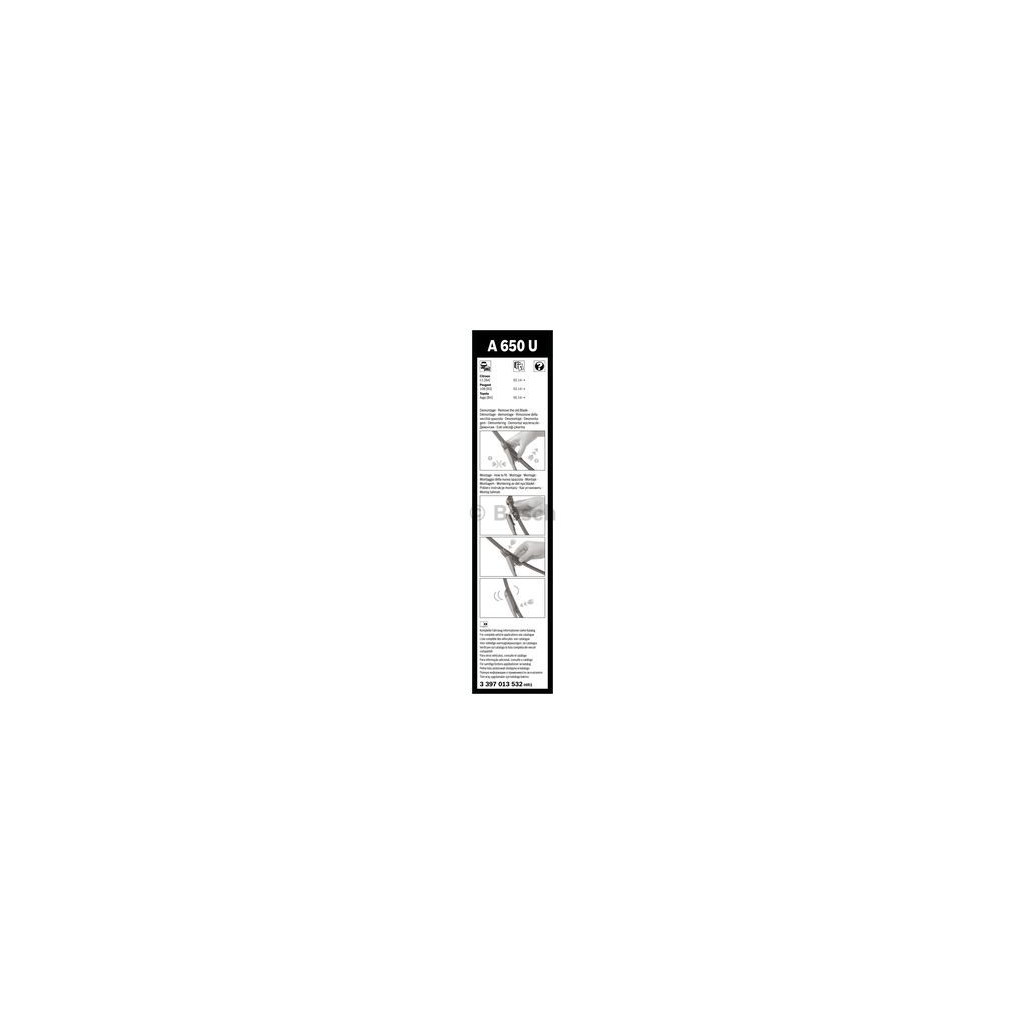 Щітка склоочисника Bosch 3 397 013 532 - зображення 5