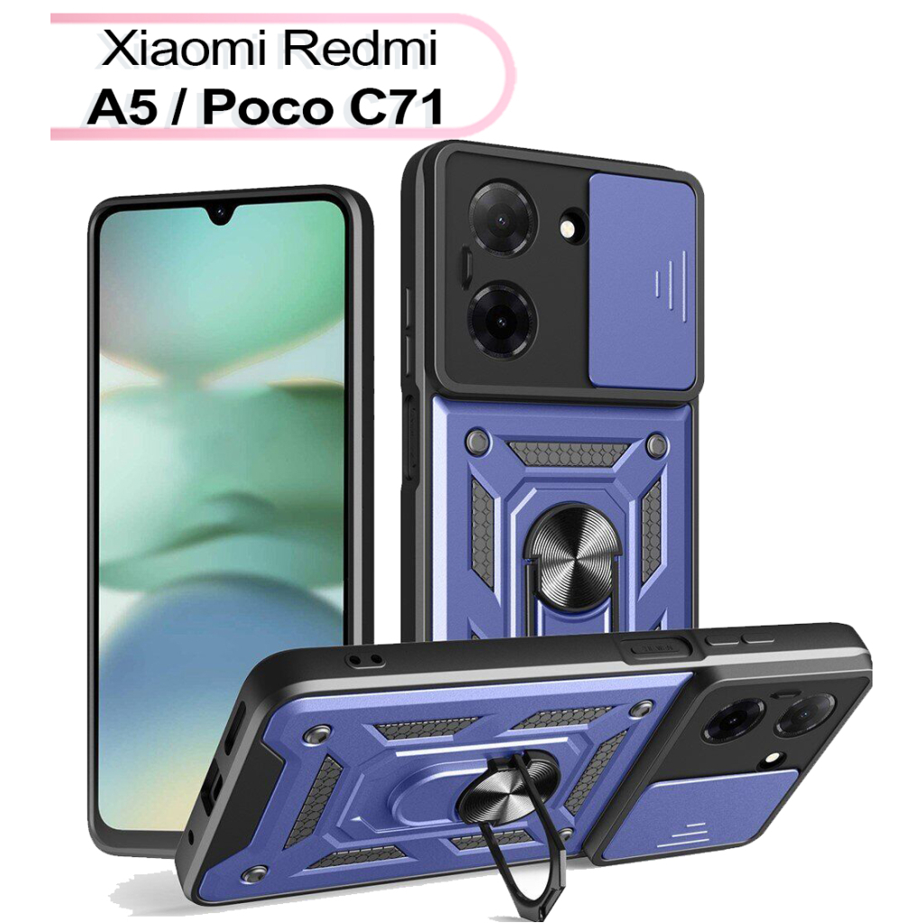 Чохол до мобільного телефона BeCover Military Xiaomi Redmi A5 / Poco C71 Blue (713544) - зображення 1