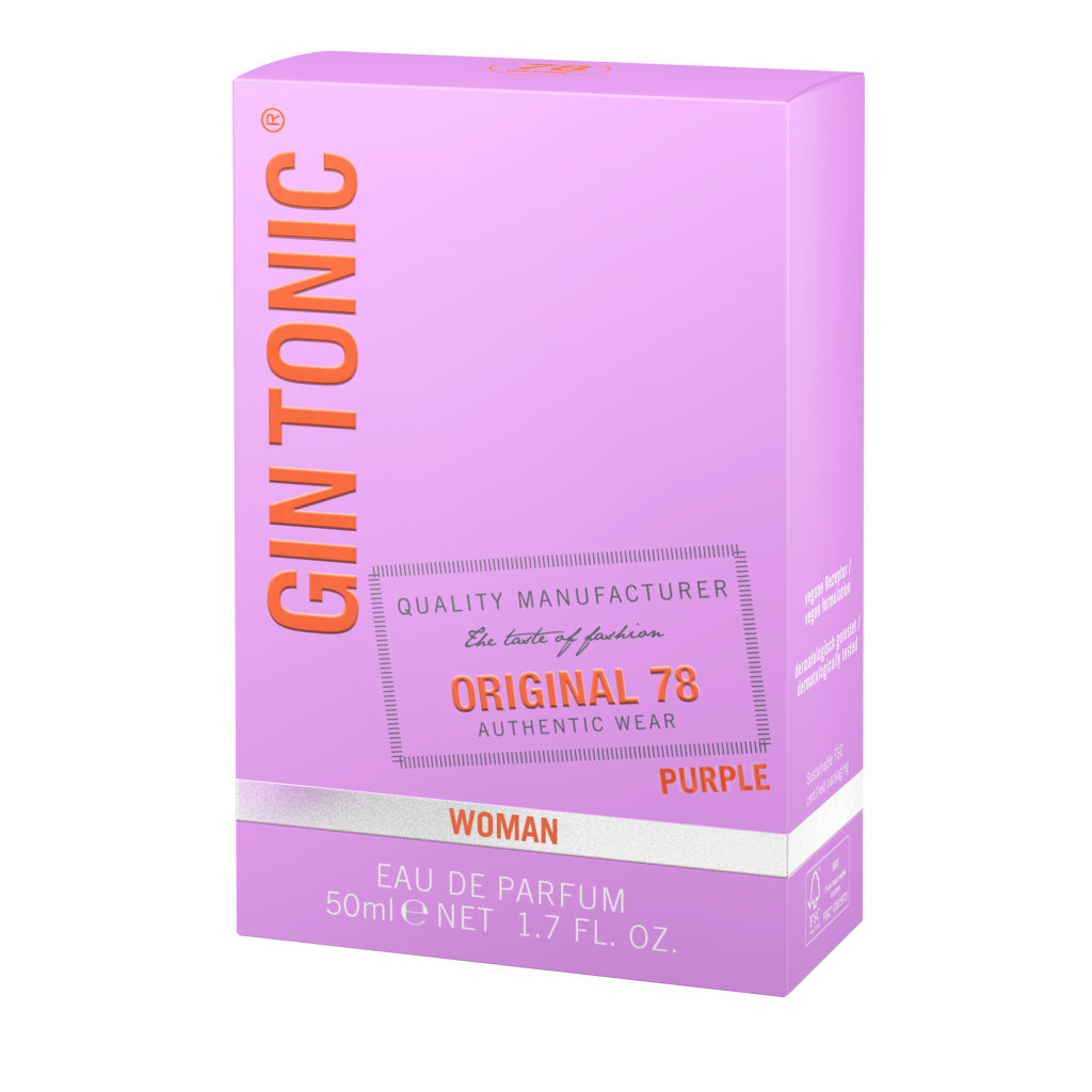 Парфумована вода Gin Tonic Original 78 Purple 50 мл (4051395581168) - зображення 3