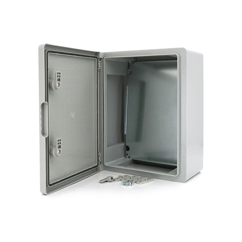 Шафа настінна ADAL PANO 400х300х220, IP65, Бокс ударостійкий, ABS пластик (108879) - зображення 2