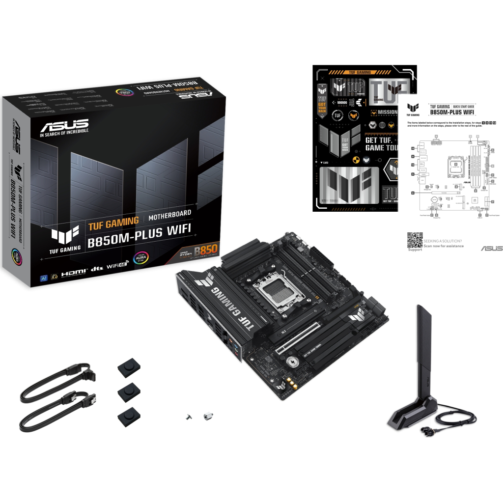 Материнська плата ASUS TUF GAMING B850M-PLUS WIFI - зображення 9