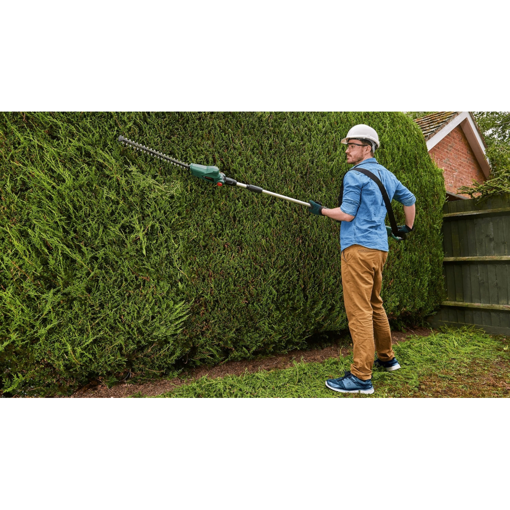 Кущоріз Bosch акумуляторний UniversalHedgePole 18 18V, 43мм, крок різу 16мм, 3.6кг (без АКБ та ЗП) (0.600.8B3.001) - зображення 3
