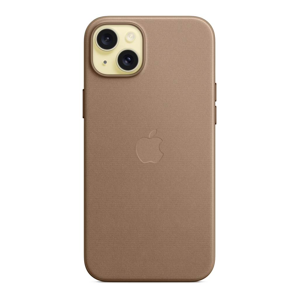 Чохол до мобільного телефона Apple iPhone 15 Plus FineWoven Case with MagSafe Taupe (MT473ZM/A) - зображення 3