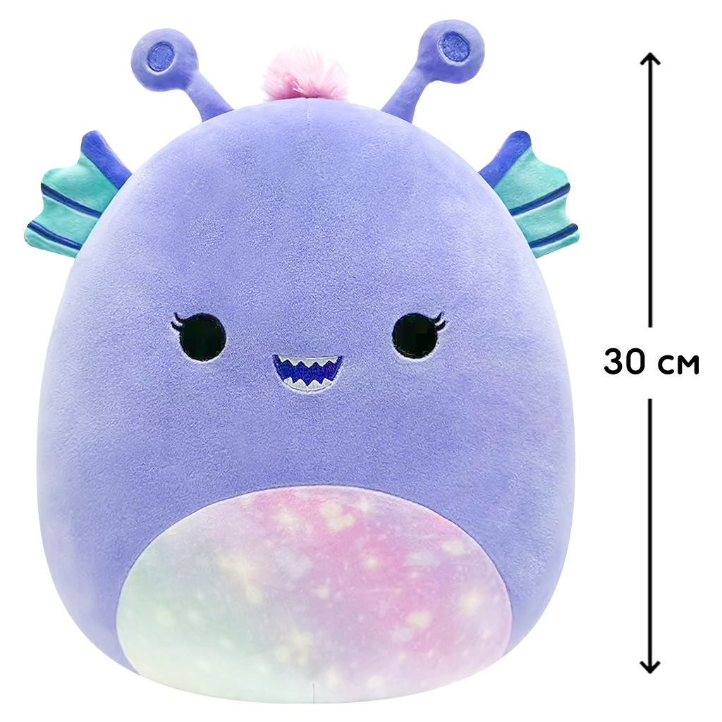 М'яка іграшка Squishmallows Прибулець Робойо 30 см (SQCR04156) - зображення 2