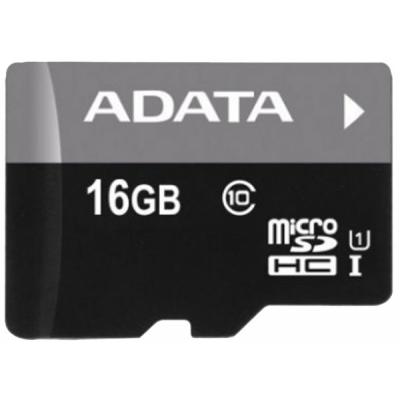 Карта пам'яті ADATA 16GB microSD class 10 UHS-I (AUSDH16GUICL10-RM3BKBL) - зображення 2