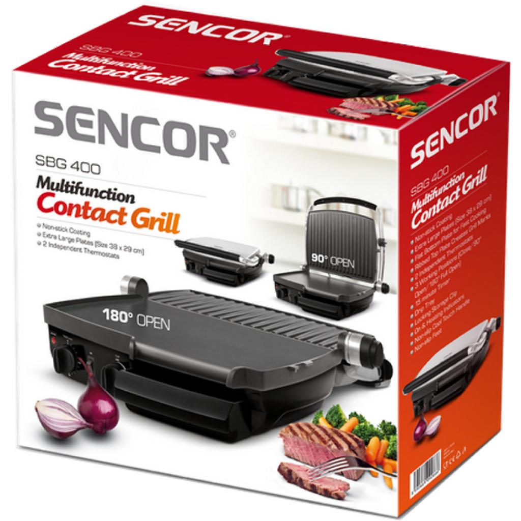 Електрогриль Sencor SBG 400 (SBG400) - зображення 4