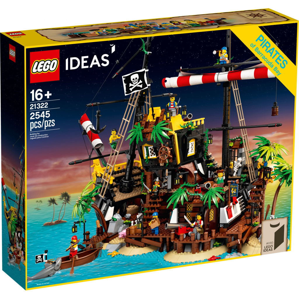 Конструктор LEGO Ideas Пірати із затоки Барракуди 2545 деталей (21322) - зображення 1
