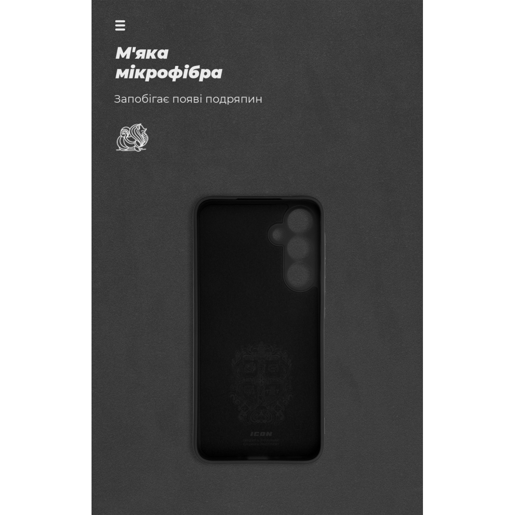 Чохол до мобільного телефона Armorstandart ICON Samsung A35 5G (A356) Camera cover Black (ARM76388) - зображення 4
