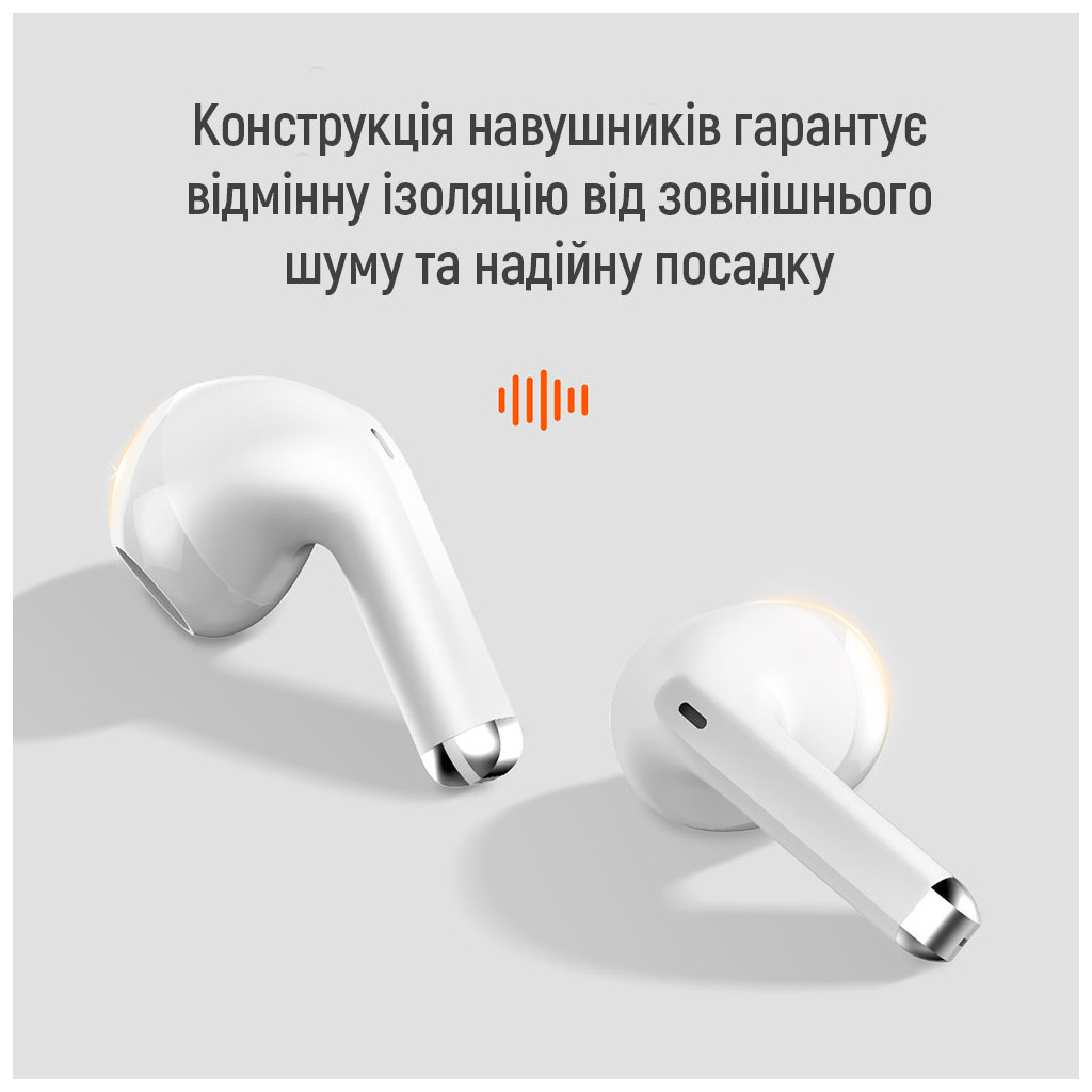Навушники ColorWay Slim TWS-2 Earbuds White (CW-TWS2WT) - зображення 9