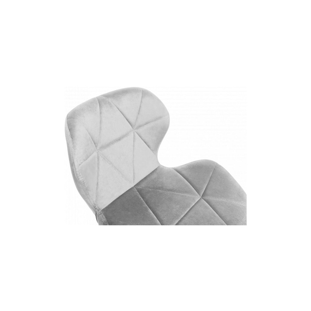 Кухонний стілець GT Racer X-D28 Plus Velvet Gray - зображення 7