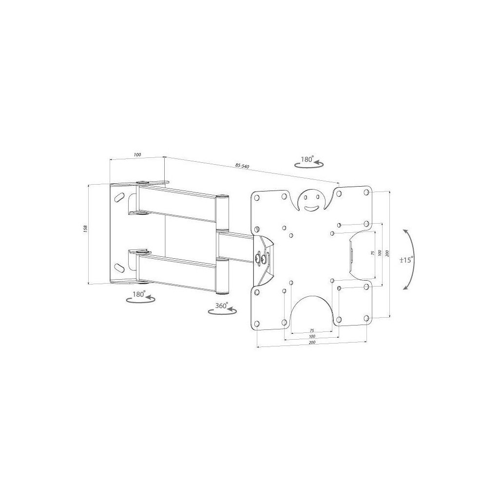 Кронштейн KSL WM227T - зображення 10