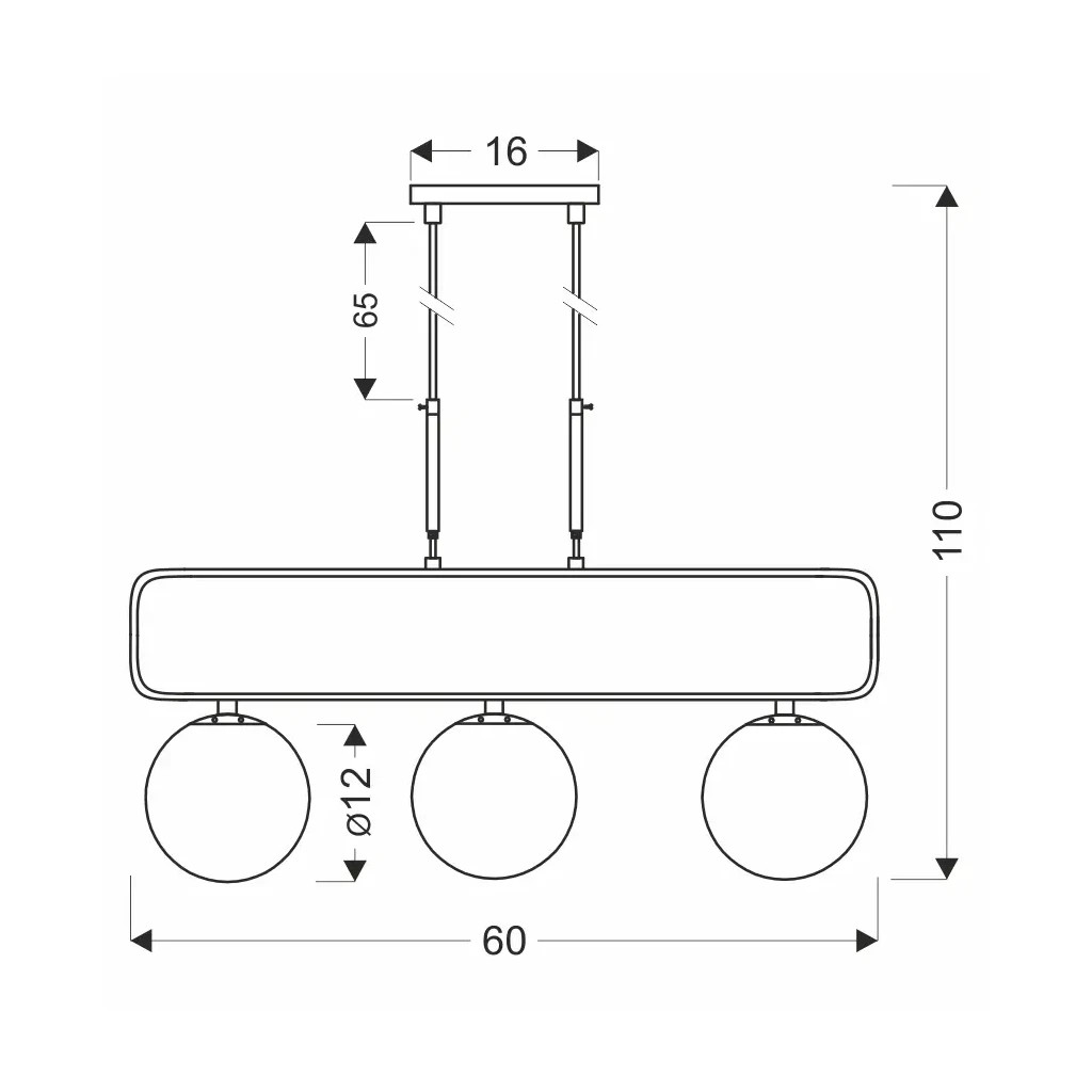 Люстра Candellux Jove (33-01573) - изображение 3