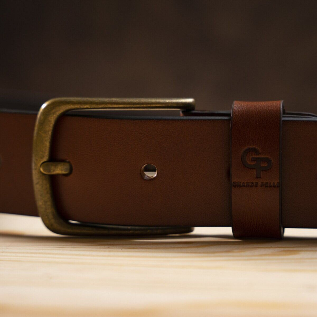 Ремінь Grande Pelle Коричневий (11060) - зображення 9