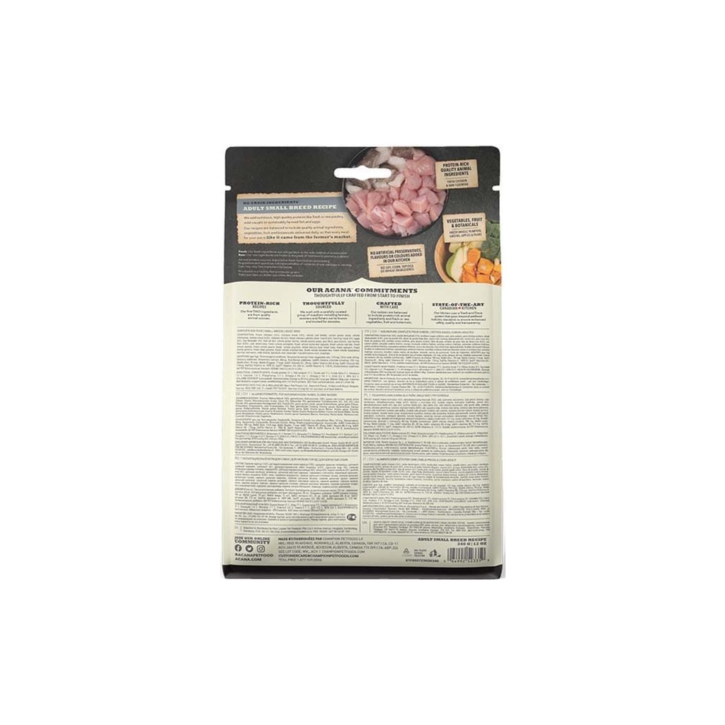 Сухий корм для собак ACANA Adult Small Breed Recipe 340 г (0064992523343) - зображення 4