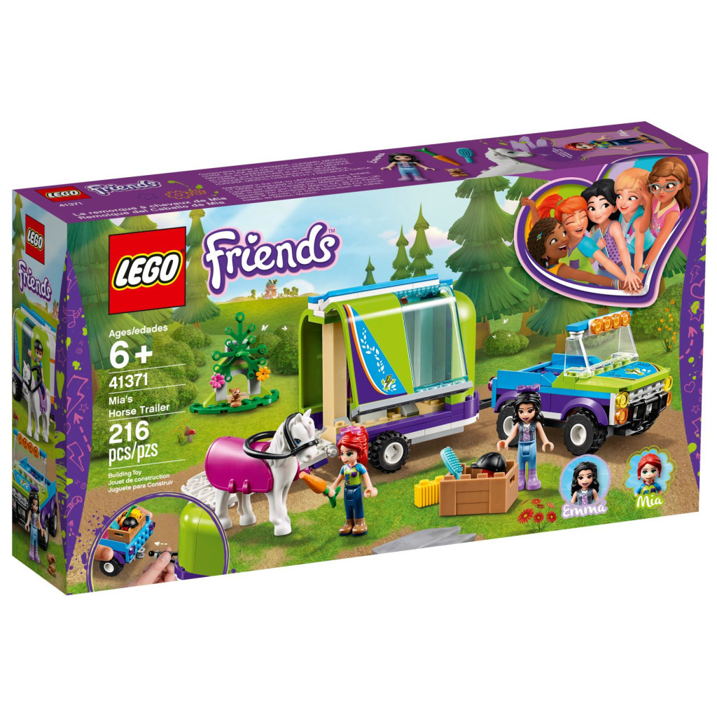 Конструктор LEGO Friends Трейлер для конячки Мії 216 деталей (41371) - зображення 1