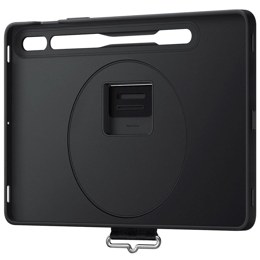 Чохол до планшета Samsung Strap Cover Tab S7/S8 (T870/X700) Black (EF-GX700CBEGRU) - зображення 6