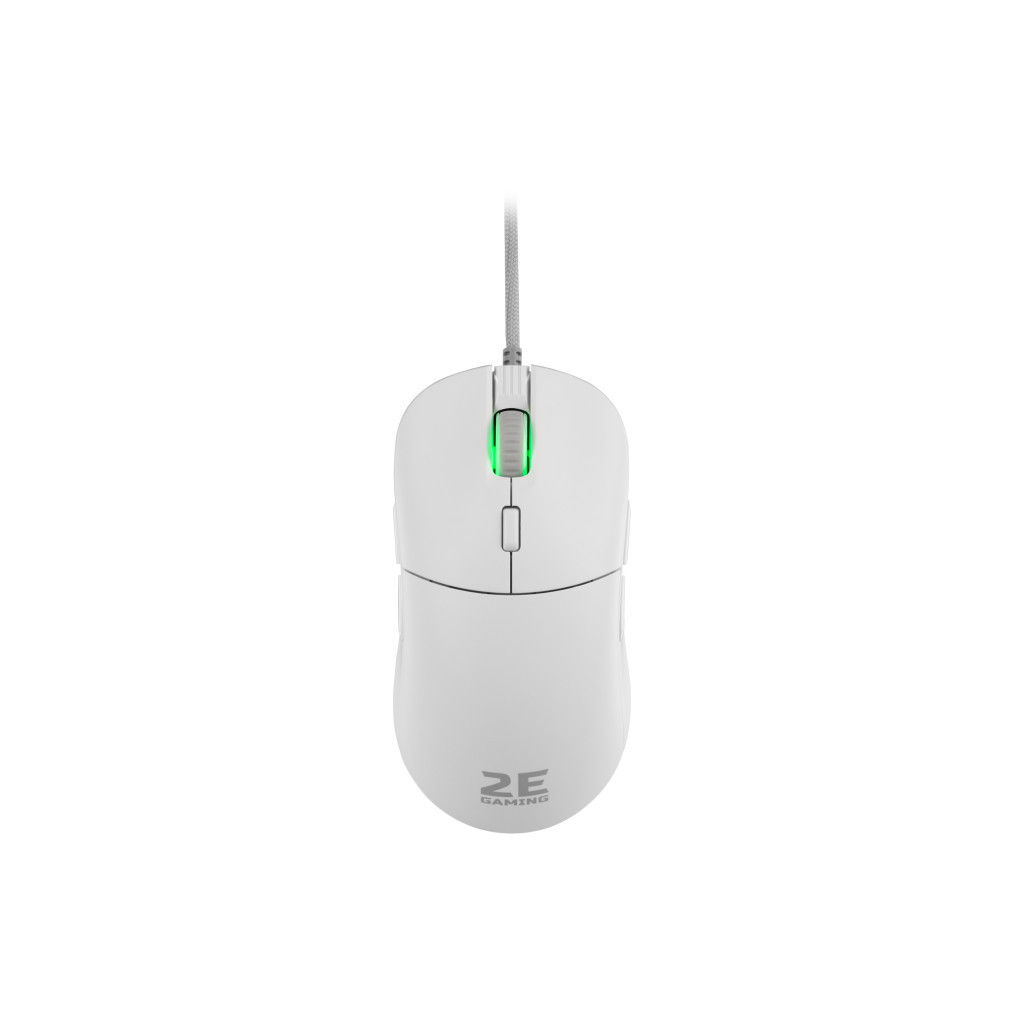 Мишка 2E Gaming HyperDrive Lite RGB White (2E-MGHDL-WT) - зображення 1