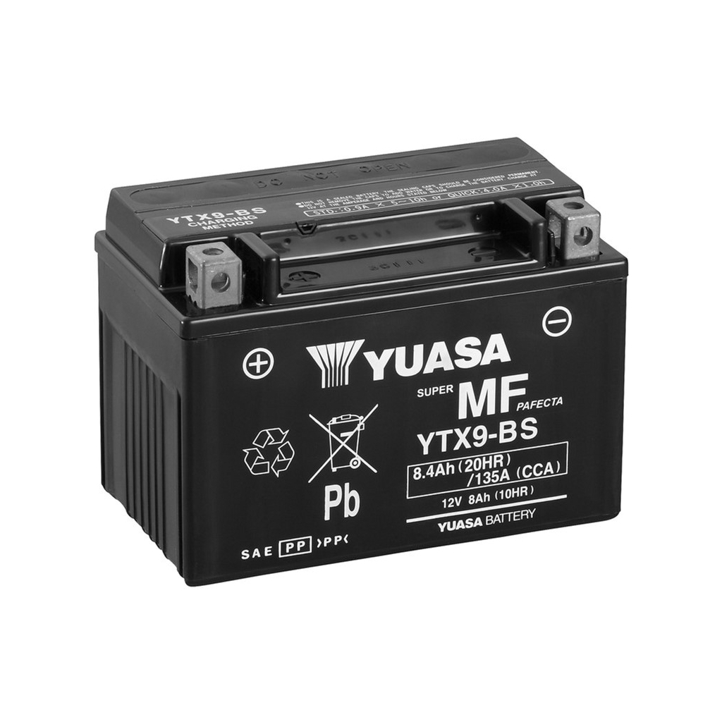 Акумулятор автомобільний Yuasa 12V 8Ah MF VRLA Battery (YTX9-BS) - зображення 1