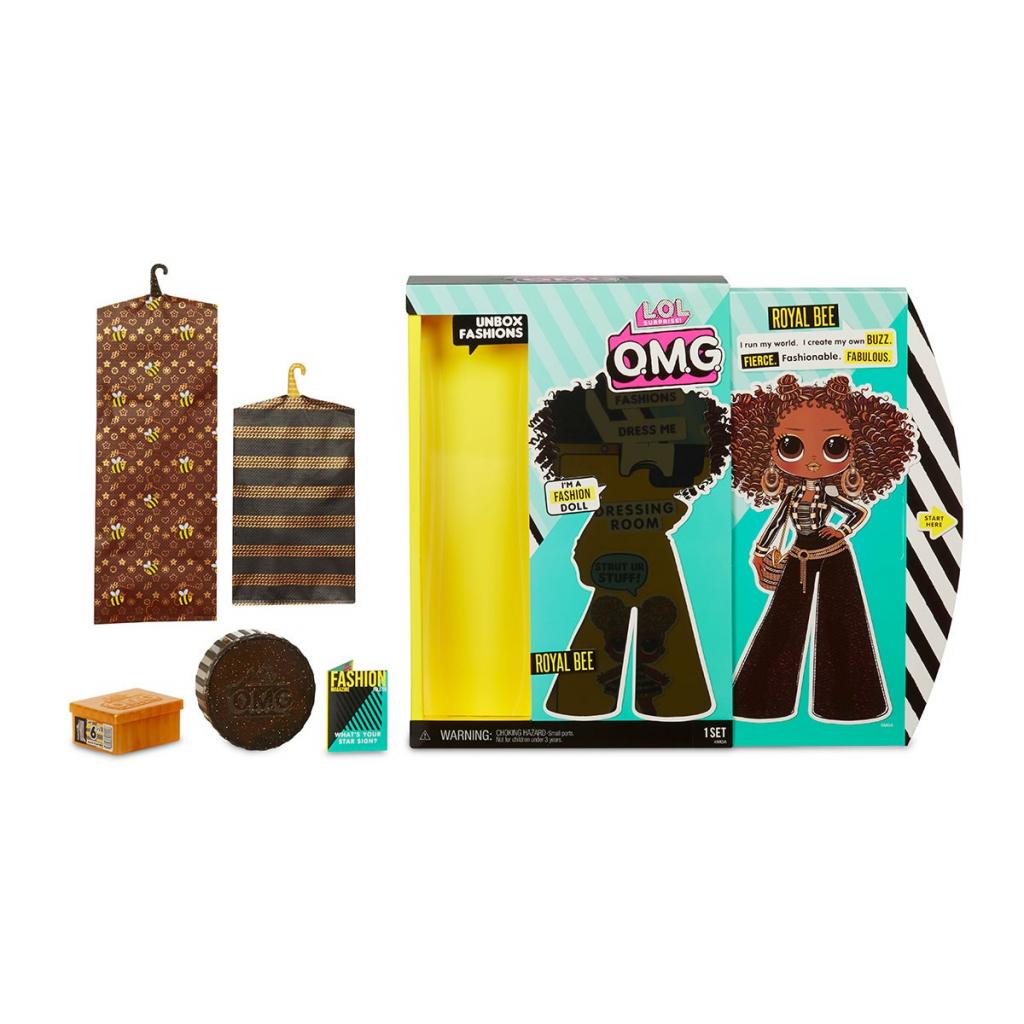 Лялька L.O.L. Surprise! Королева Бджілка з аксесуарами (560555) - зображення 3