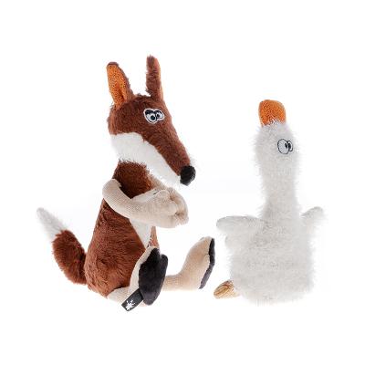 М'яка іграшка Sigikid Beasts Лис та качка 21 см (38361SK) - зображення 6