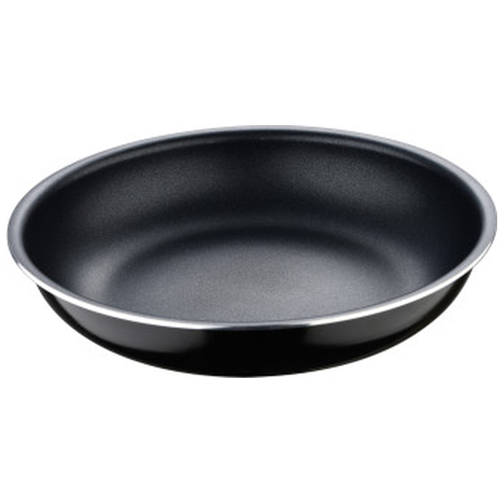 Набір сковорідок Bergner Click & cook, зі знімною ручкою, 22/26 см, чорний (BG-31605-BK) - зображення 4