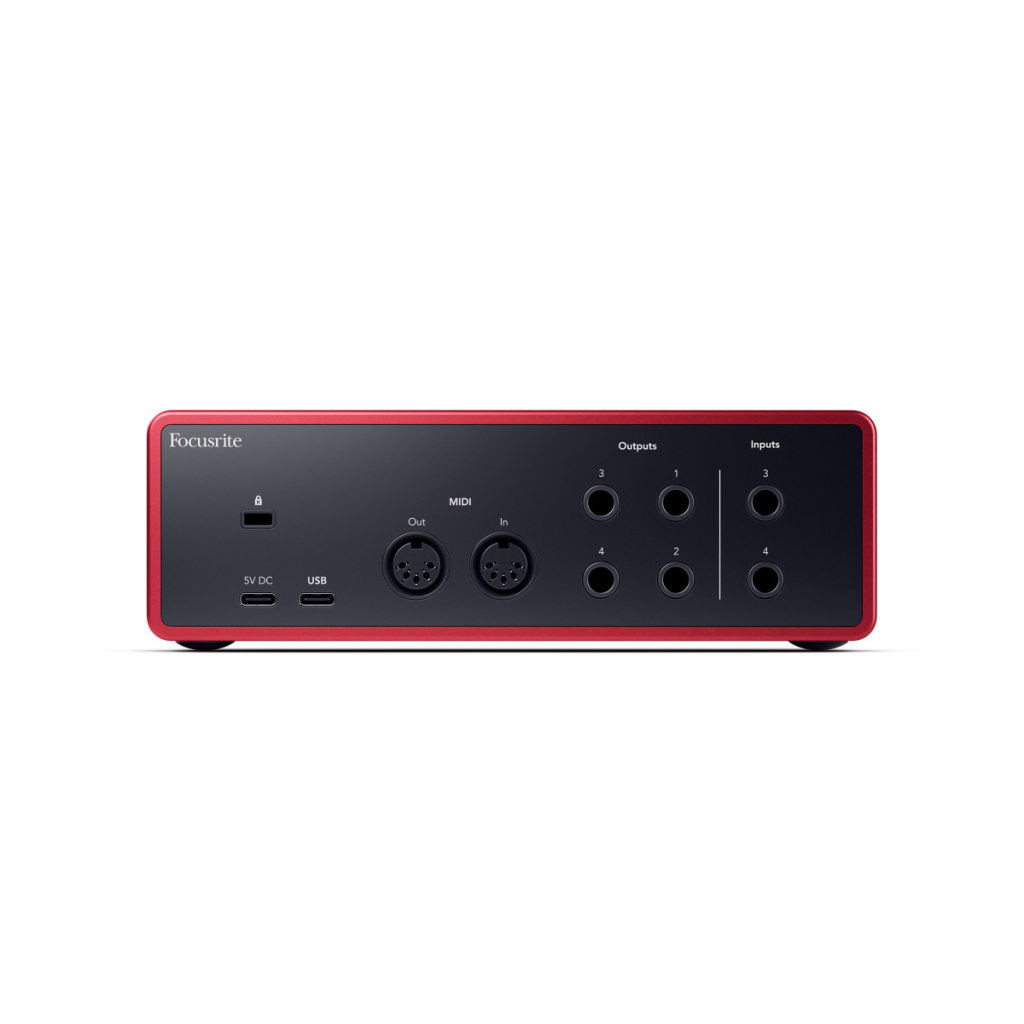 Аудіоінтерфейс Focusrite Scarlett 4i4 4th Gen (234621) - зображення 3