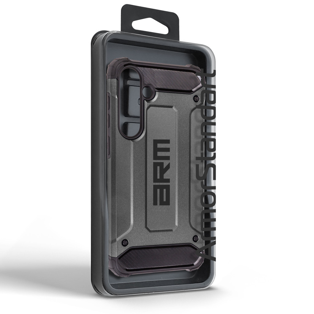 Чохол до мобільного телефона Armorstandart Panzer Samsung S24 Grey (ARM75611) - зображення 7
