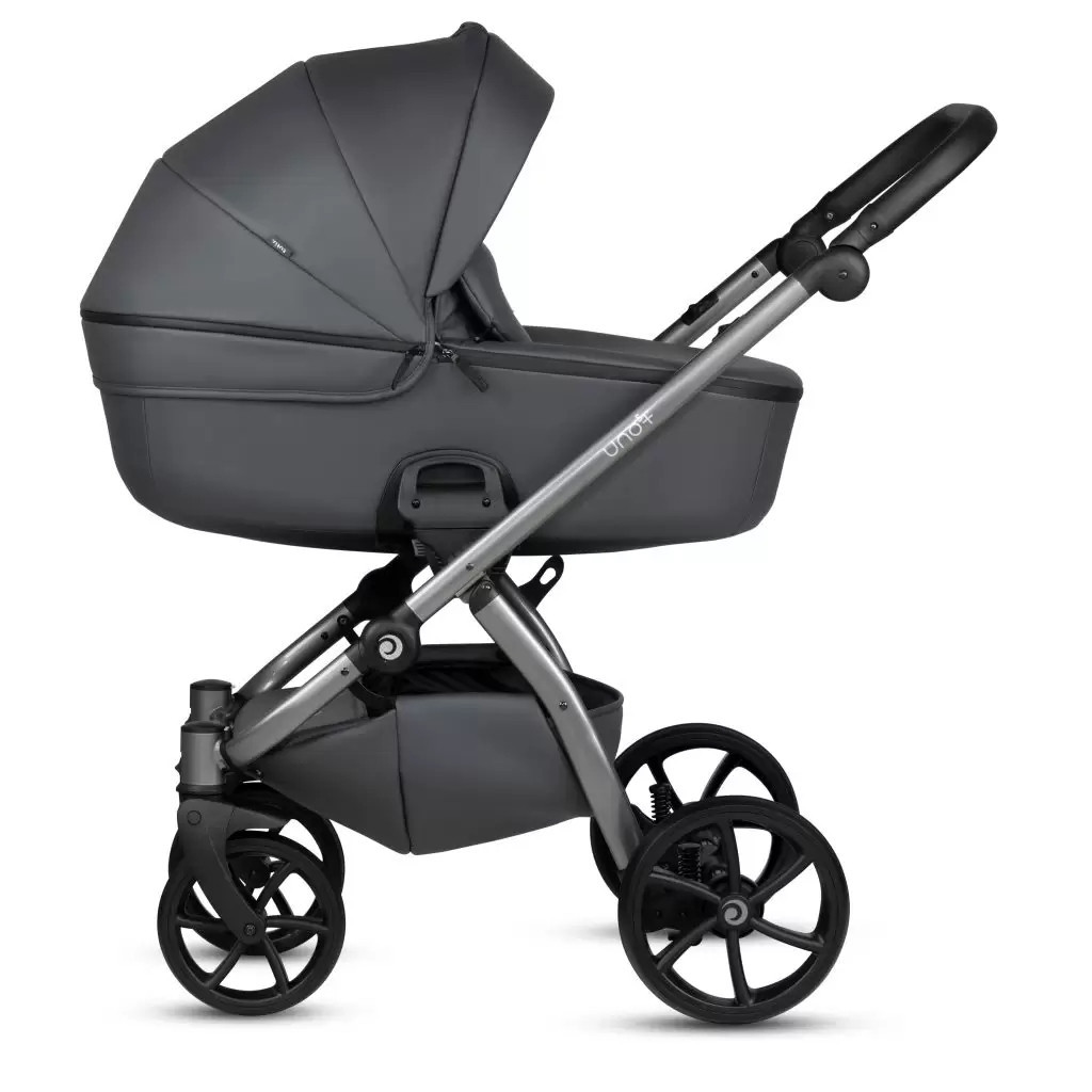 Коляска TUTIS 2 в 1 Uno5+ Leather collection Licorice (1402166) - зображення 6