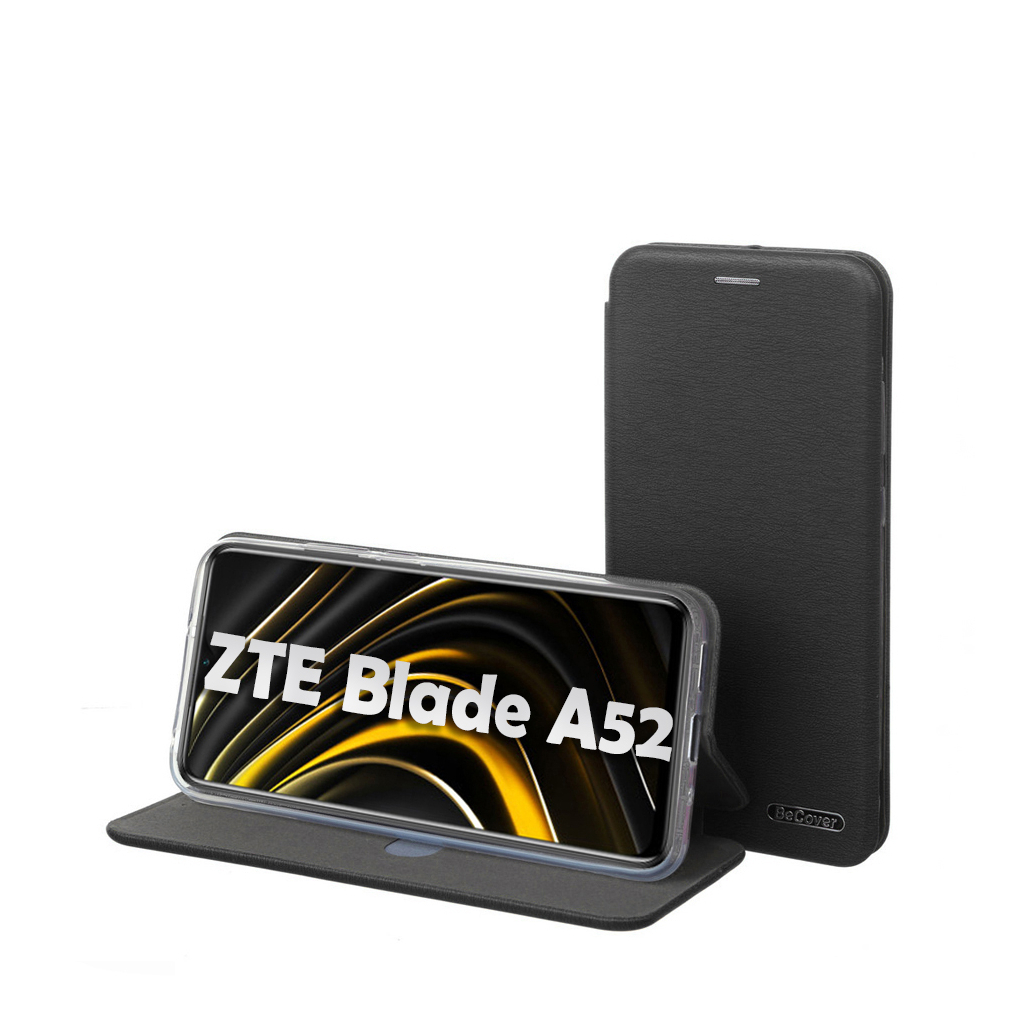 Чохол до мобільного телефона BeCover Exclusive ZTE Blade A52 Black (709070) - зображення 6