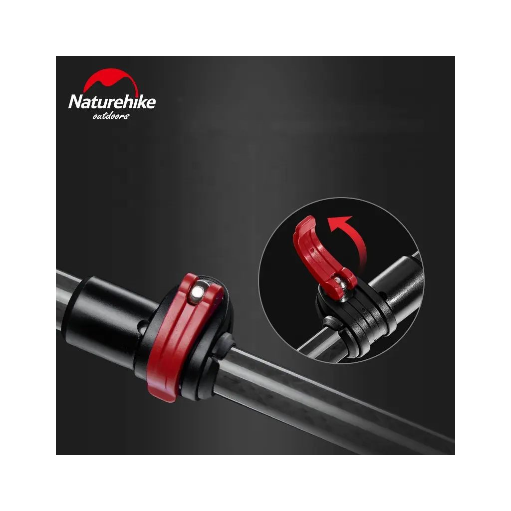 Трекінгові палиці Naturehike ST10 NH19S010-T 120 см блакитна 1 шт (6927595735206) - зображення 2