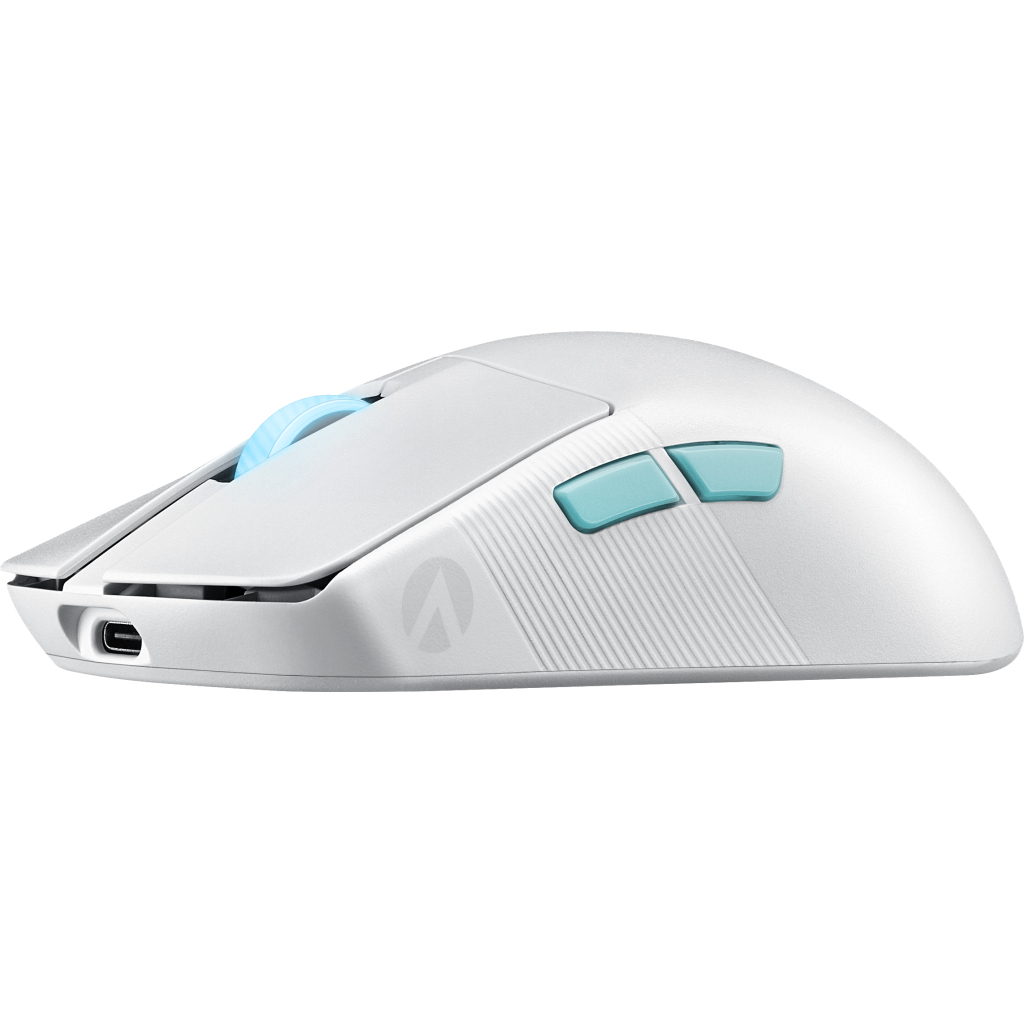 Мишка ASUS ROG Harpe Ace Aim Lab Edition Wireless/USB White (90MP02W0-BMUA10) - зображення 5