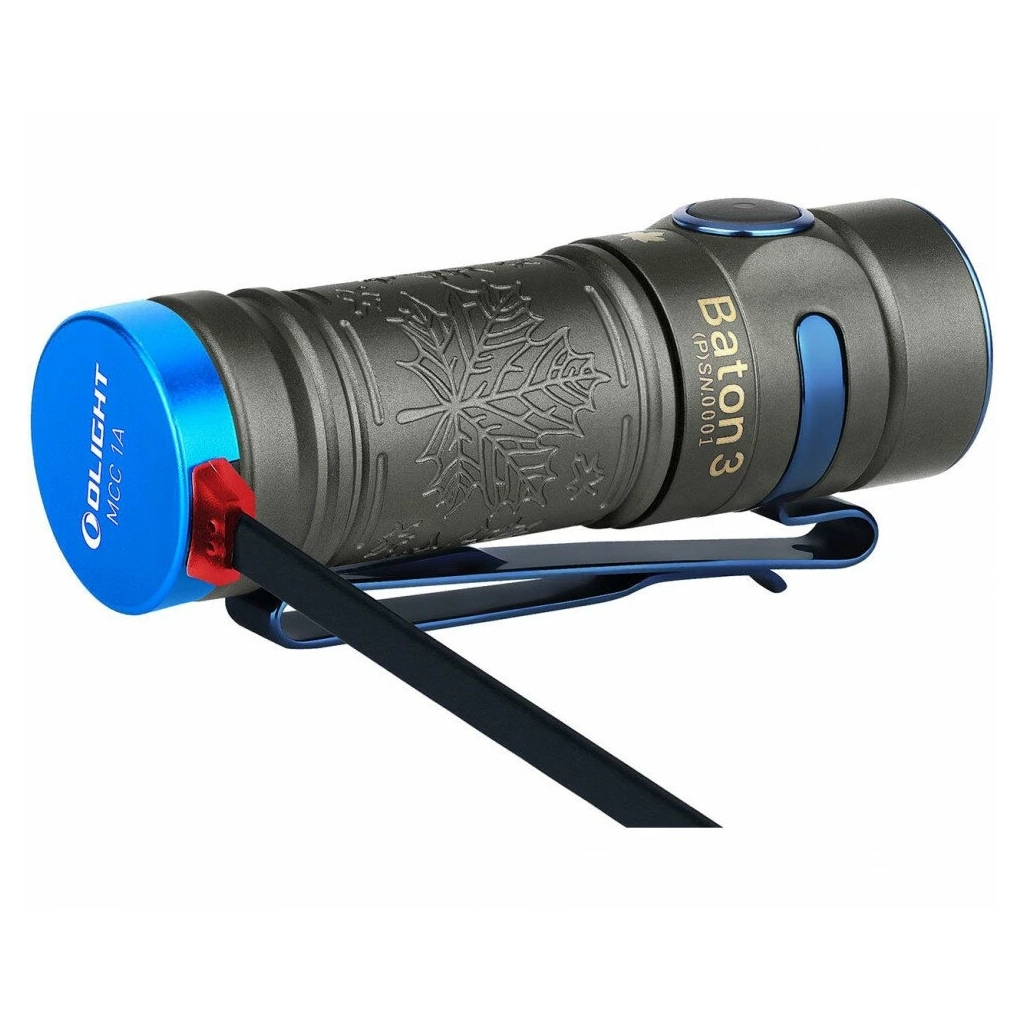Ліхтар Olight Baton 3 Premium Edition Autumn (2370.35.42) - зображення 4