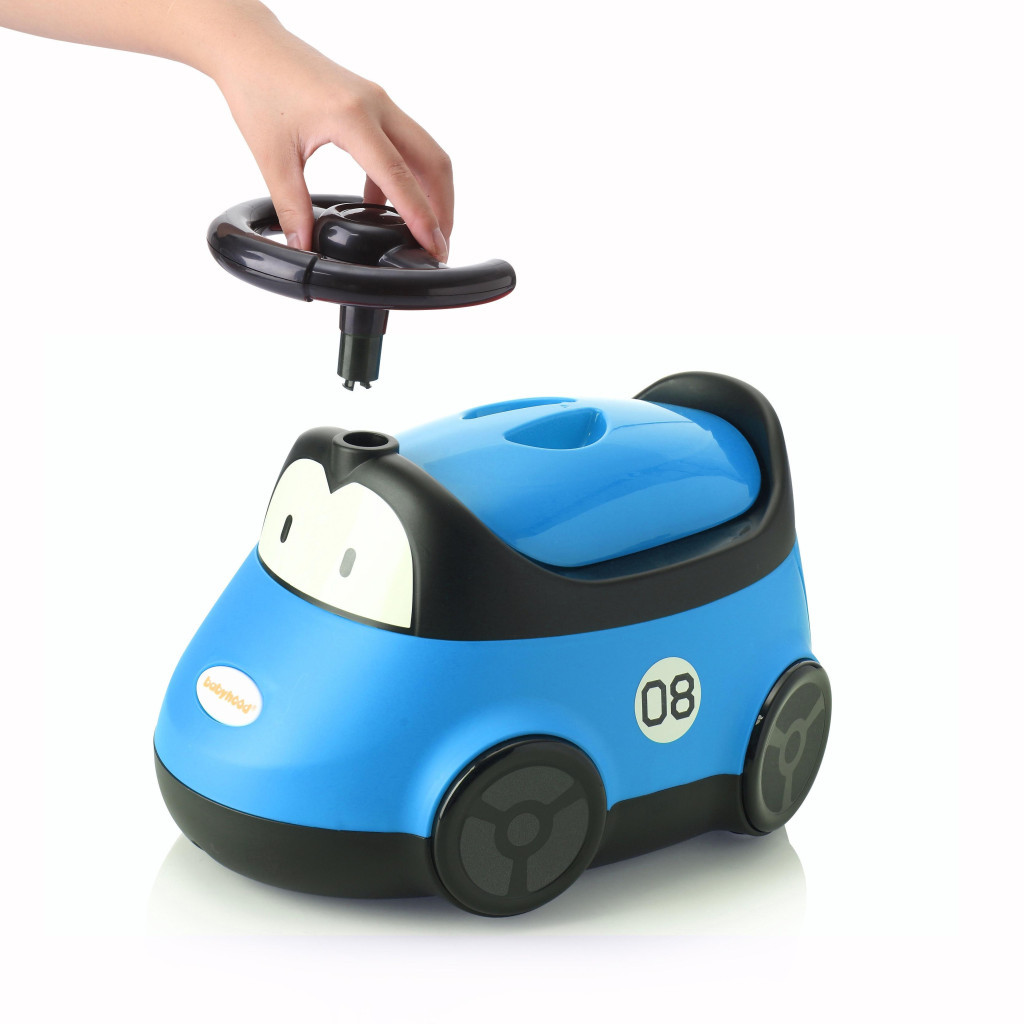 Горщик Babyhood Автомобіль блакитний (BH-116B) - зображення 10