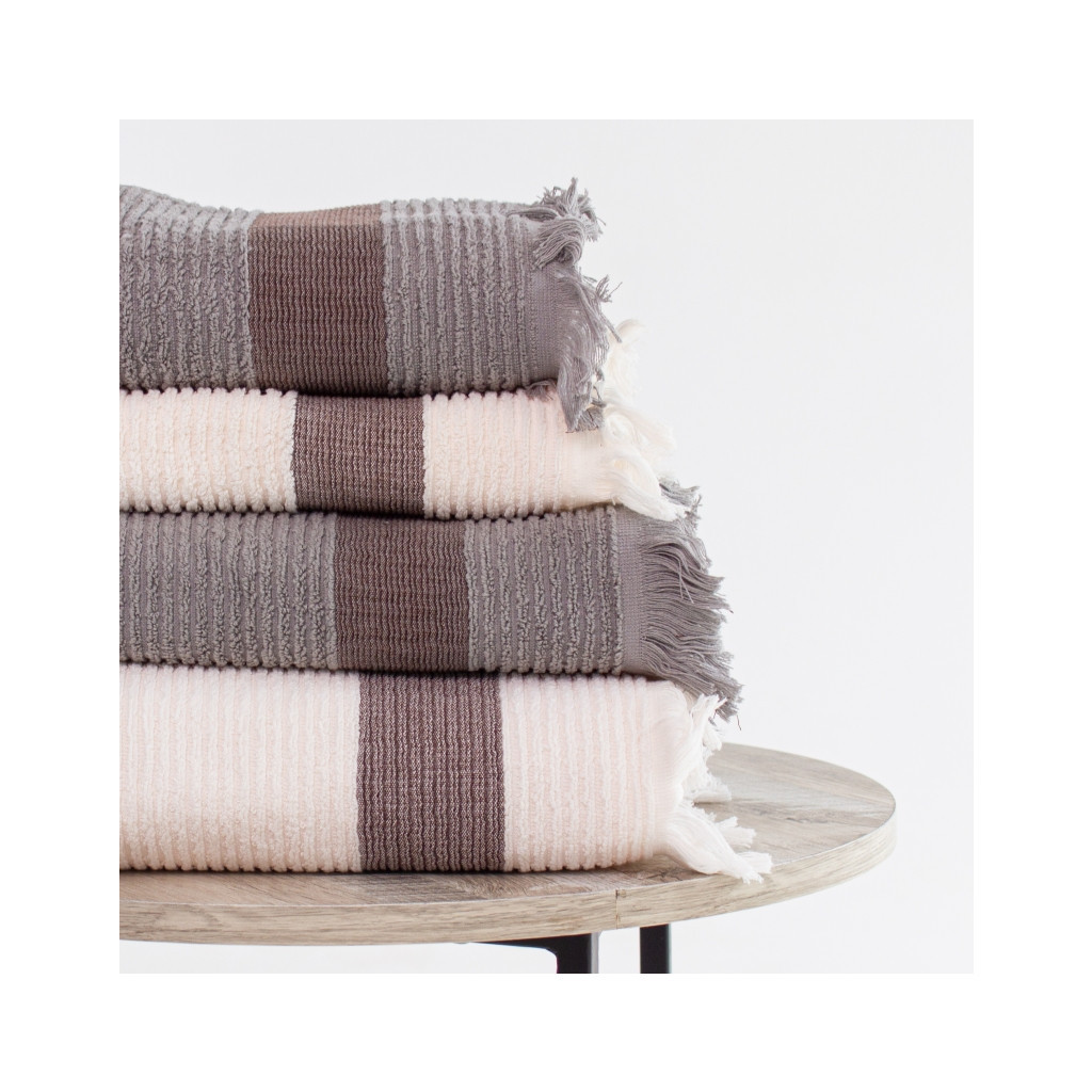 Рушник MirSon Набір лазневих 109 Elite Luxury Day/Night 4 шт (2200005613337) - зображення 3