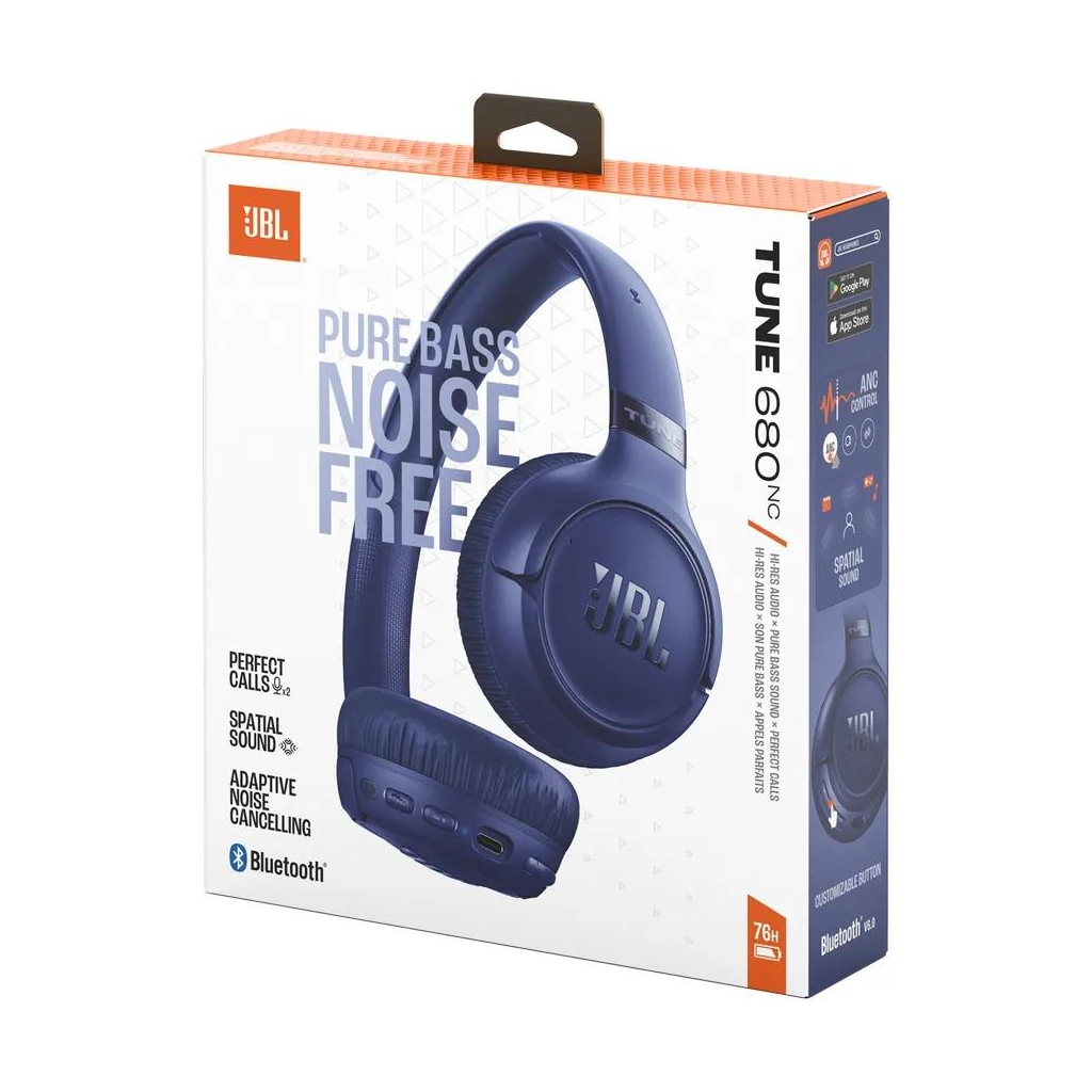 Навушники JBL Tune 680 NC Blue (JBLT680NCBLU) - зображення 9