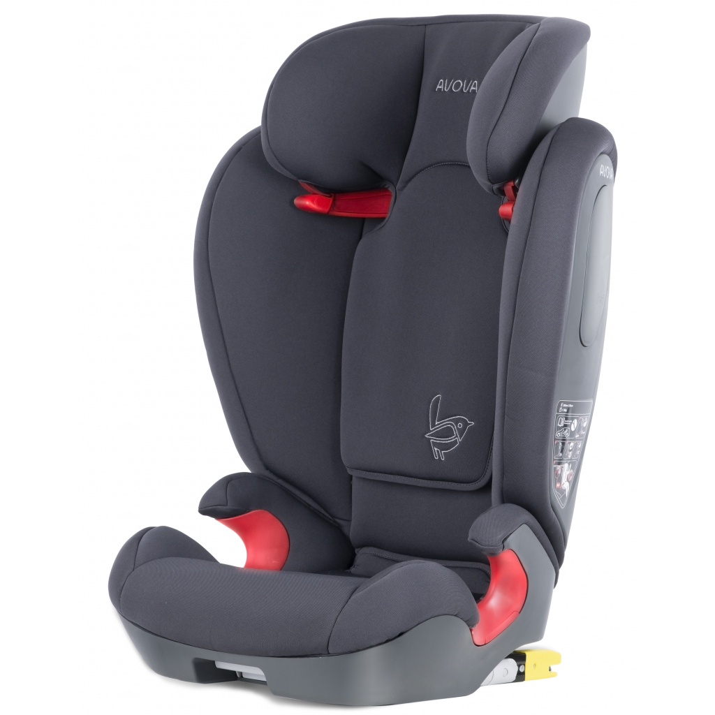 Автокрісло Avova Star Fix i-Size 15-36 кг Koala Grey (4260621461079) - зображення 1