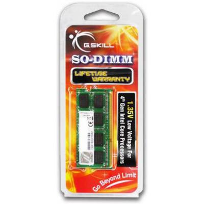 Модуль пам'яті для ноутбука SoDIMM DDR3L 4GB 1333 MHz G.Skill (F3-1333C9S-4GSL) - зображення 3