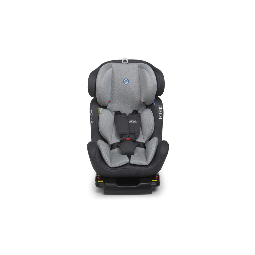 Автокрісло El Camino BRAVO ISOFIX 0-36кг (ME 1041 BRAVO ISO r.grey) - зображення 3