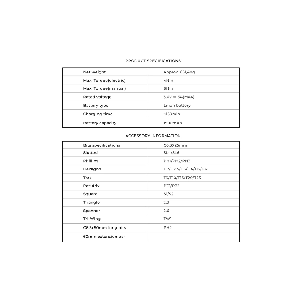 Викрутка акумуляторна Xiaomi HOTO 3.6V Screwdriver Kit (QWLSD011) - изображение 7