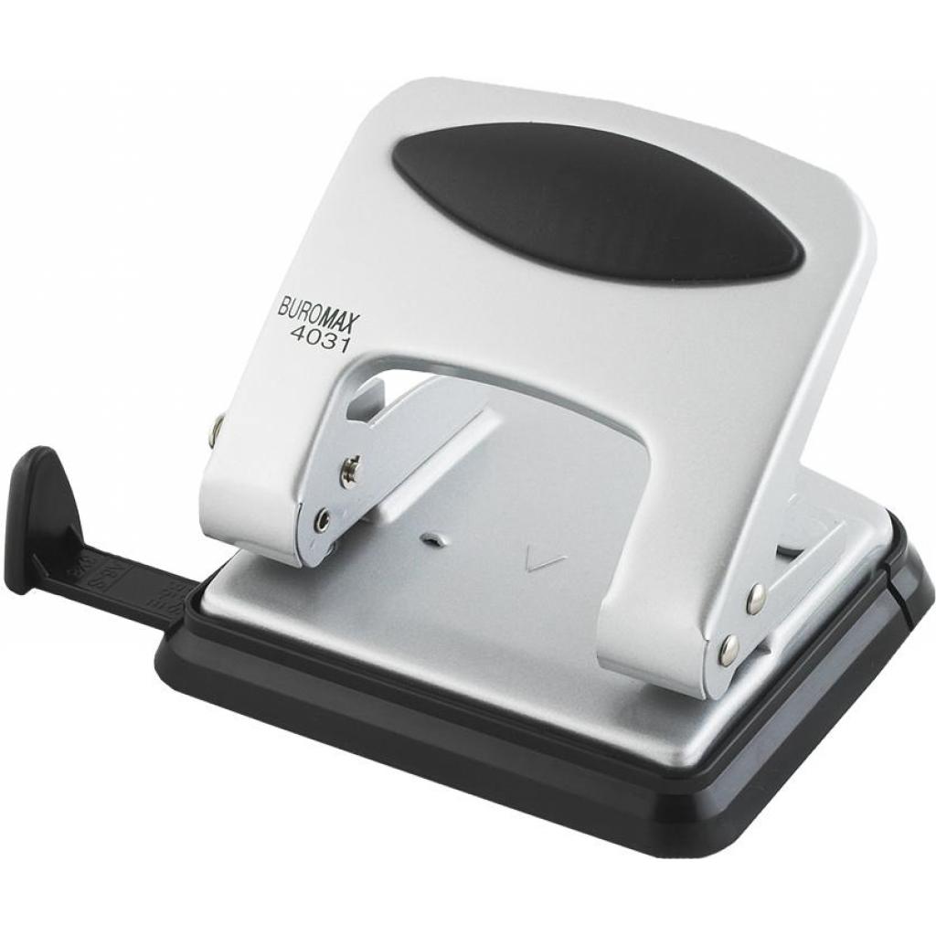 Діркопробивач Buromax 30 аркушів Сріблястий (BM.4031-24) - зображення 1