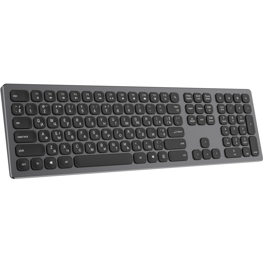 Клавіатура OfficePro SK1550 Wireless Black (SK1550B) - зображення 2