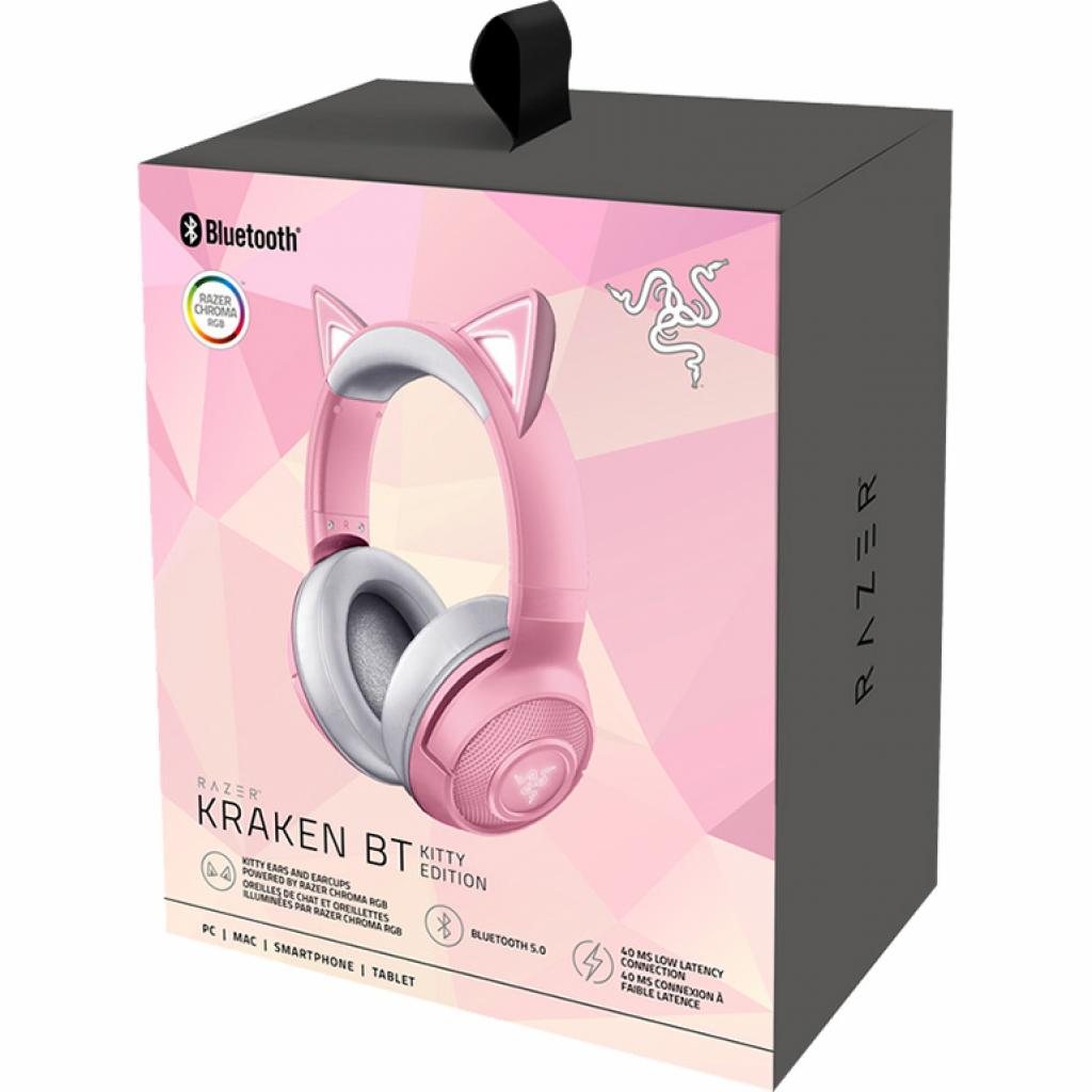 Навушники Razer Kraken BT Kitty Edition Quartz Pink (RZ04-03520100-R3M1) - зображення 5