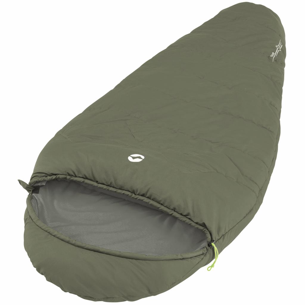 Спальний мішок Outwell Pine +2C Olive Green Left (928741) - зображення 1