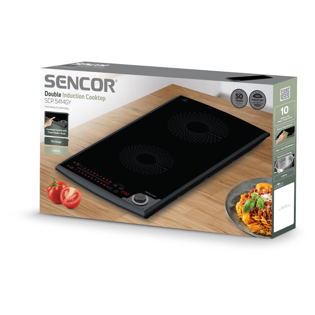 Настільна плита Sencor SCP5414GY - зображення 7