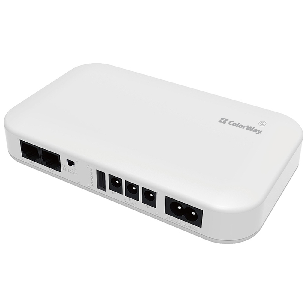 Пристрій безперебійного живлення ColorWay CW-PB088LI3WT 21W V2 (CW-PB088LI3WT) - зображення 2