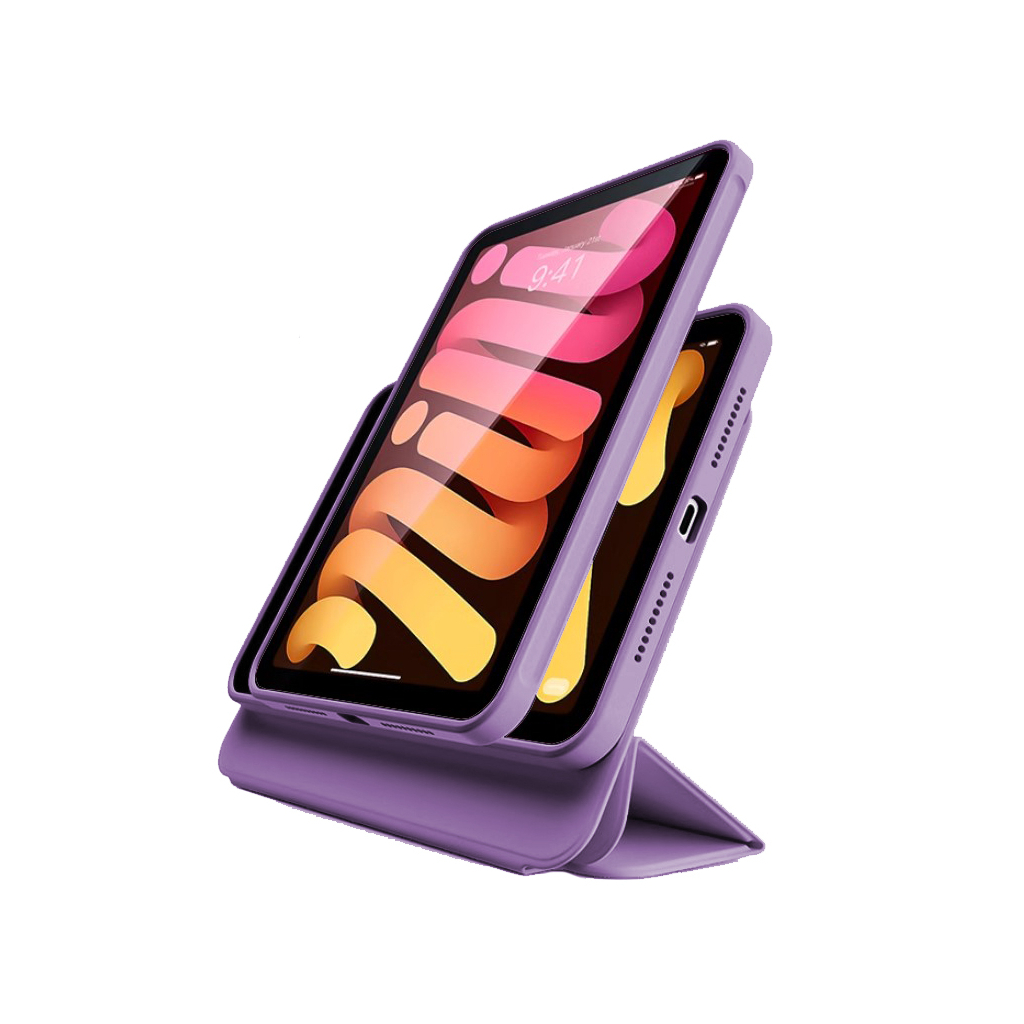 Чохол до планшета BeCover Ultra Slim Origami Flex Apple iPad Mini 7 2024 Purple (712970) - зображення 3